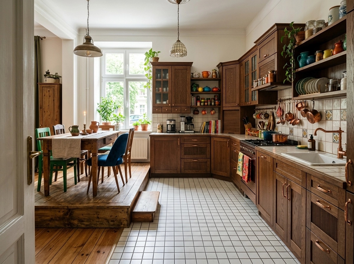 Kitchen interior in no_style style — photo by GenRoom AI