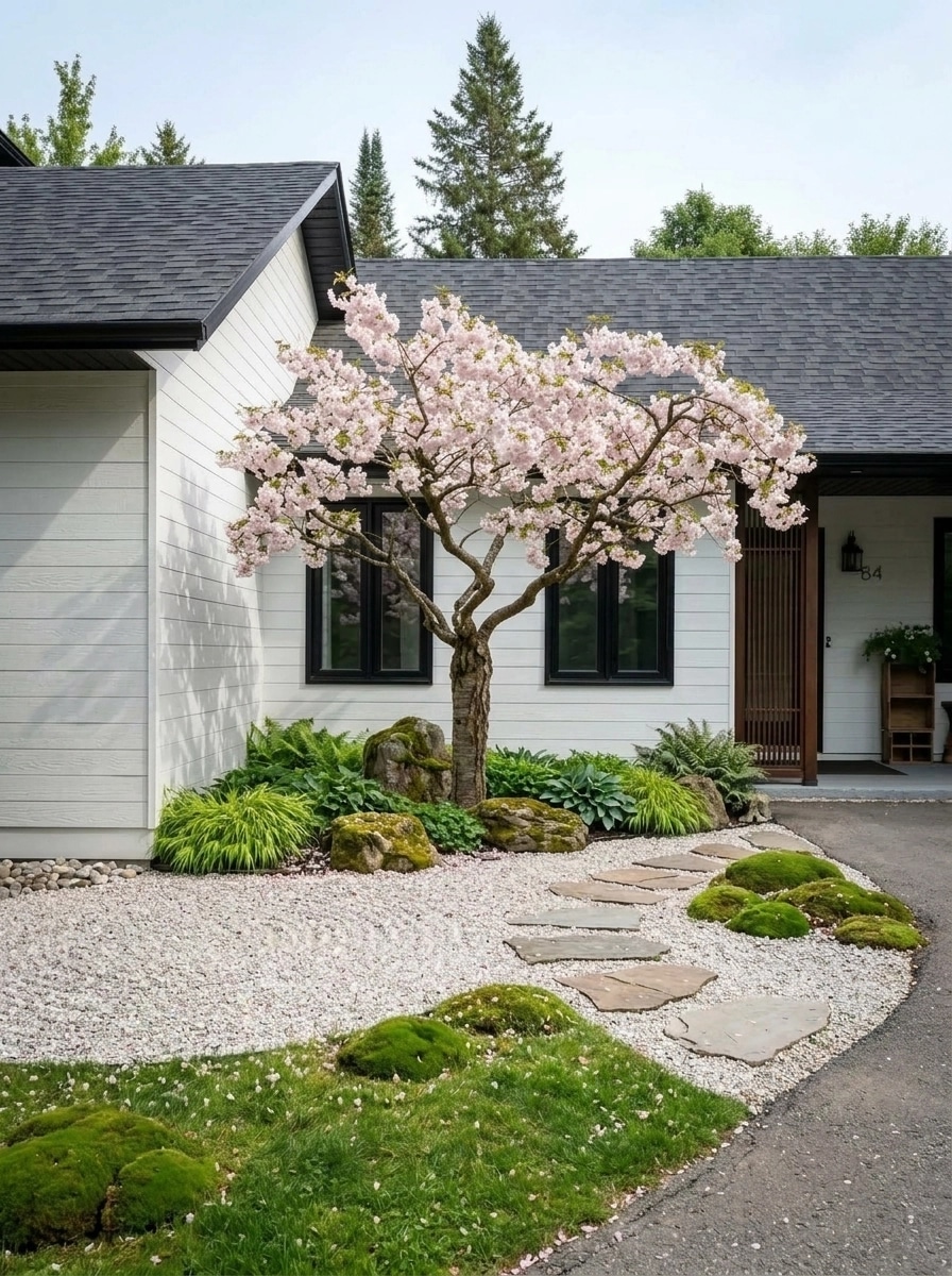 Landschaftsdesign im Japanese Garden-Stil — Garten von GenRoom AI