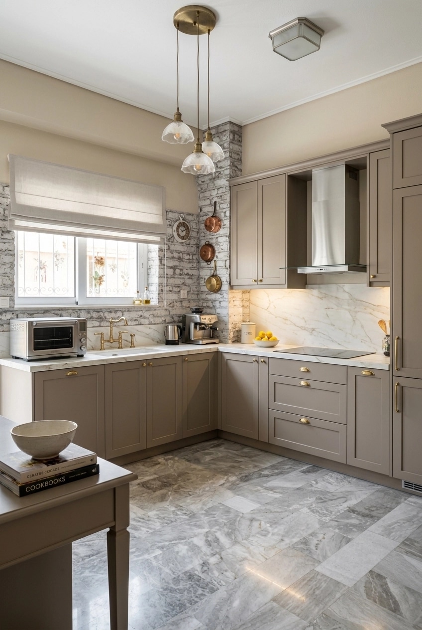 Interior design in Transitional style — Kitchen by GenRoom AI