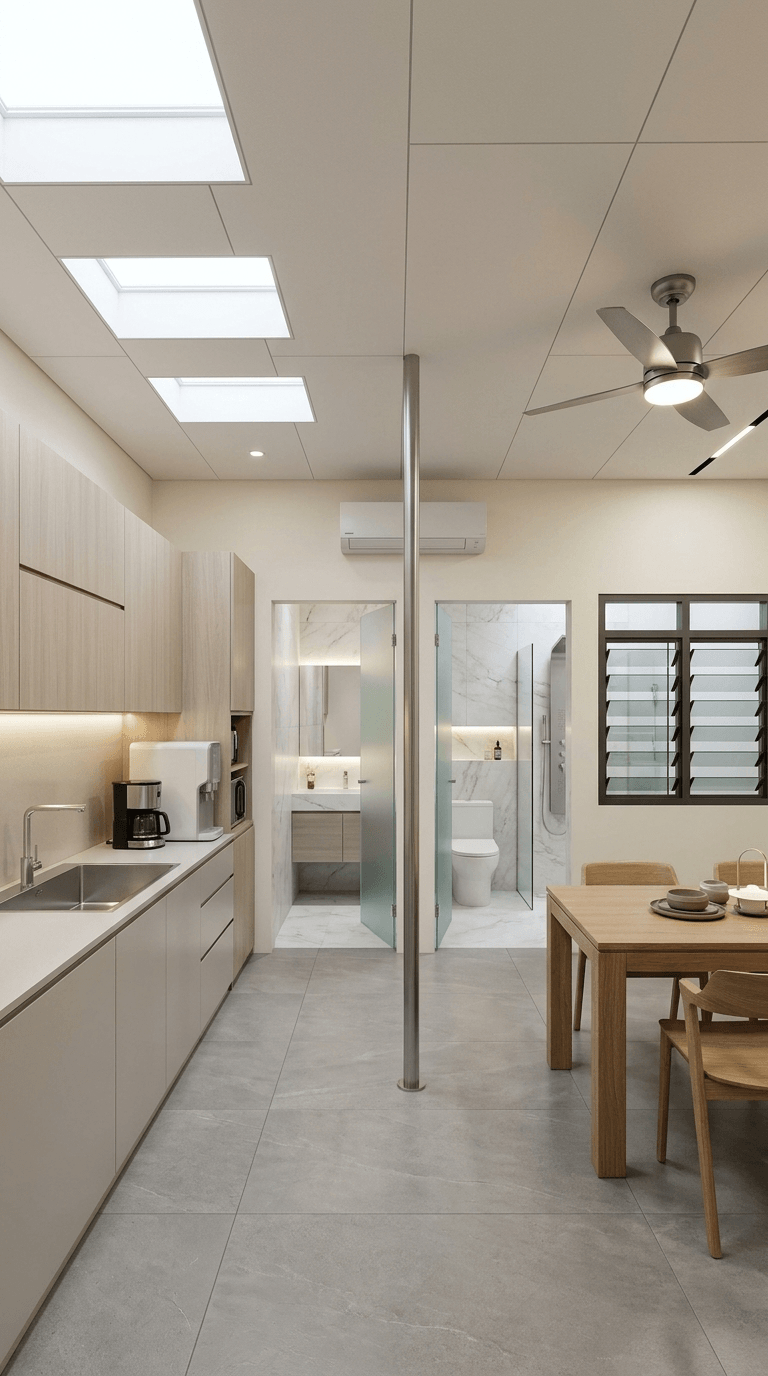 Kitchen interior in no_style style — photo by GenRoom AI