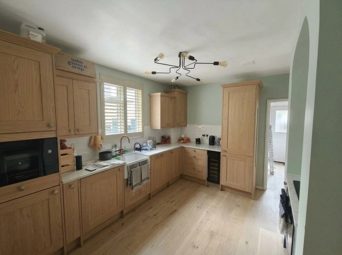 Kitchen interior in no_style style — photo by GenRoom AI