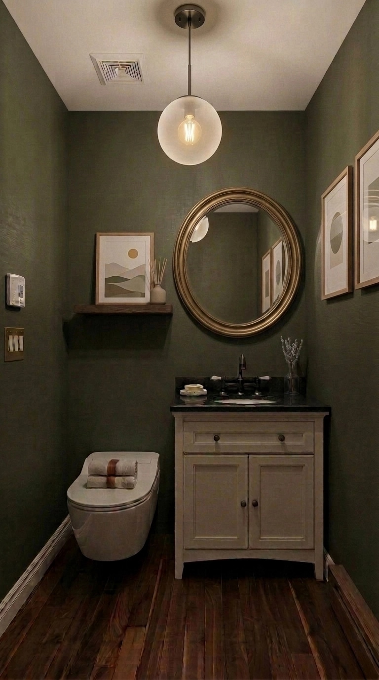 Interior design in Coastal / Hamptons style — Bathroom by GenRoom AI