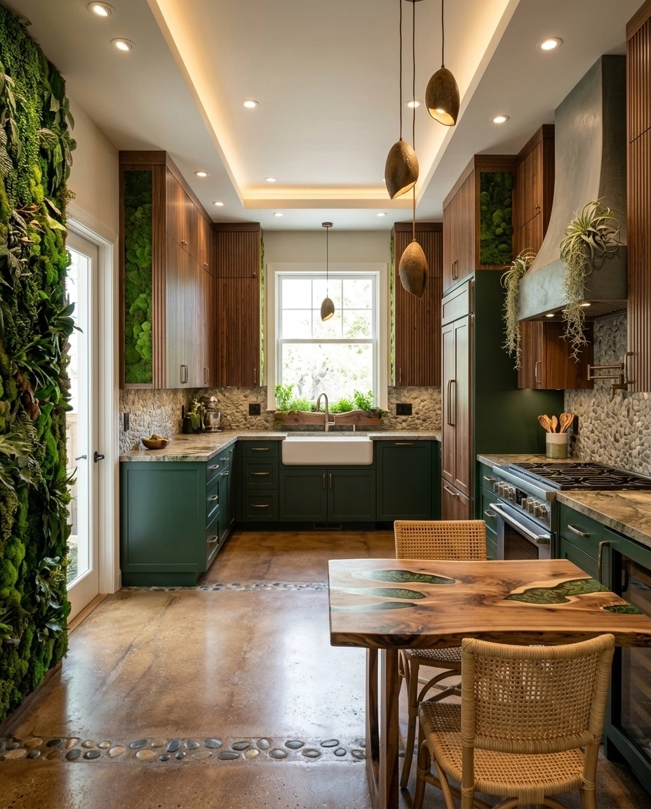 Biophilic Cuisine design — interior photo by GenRoom AI