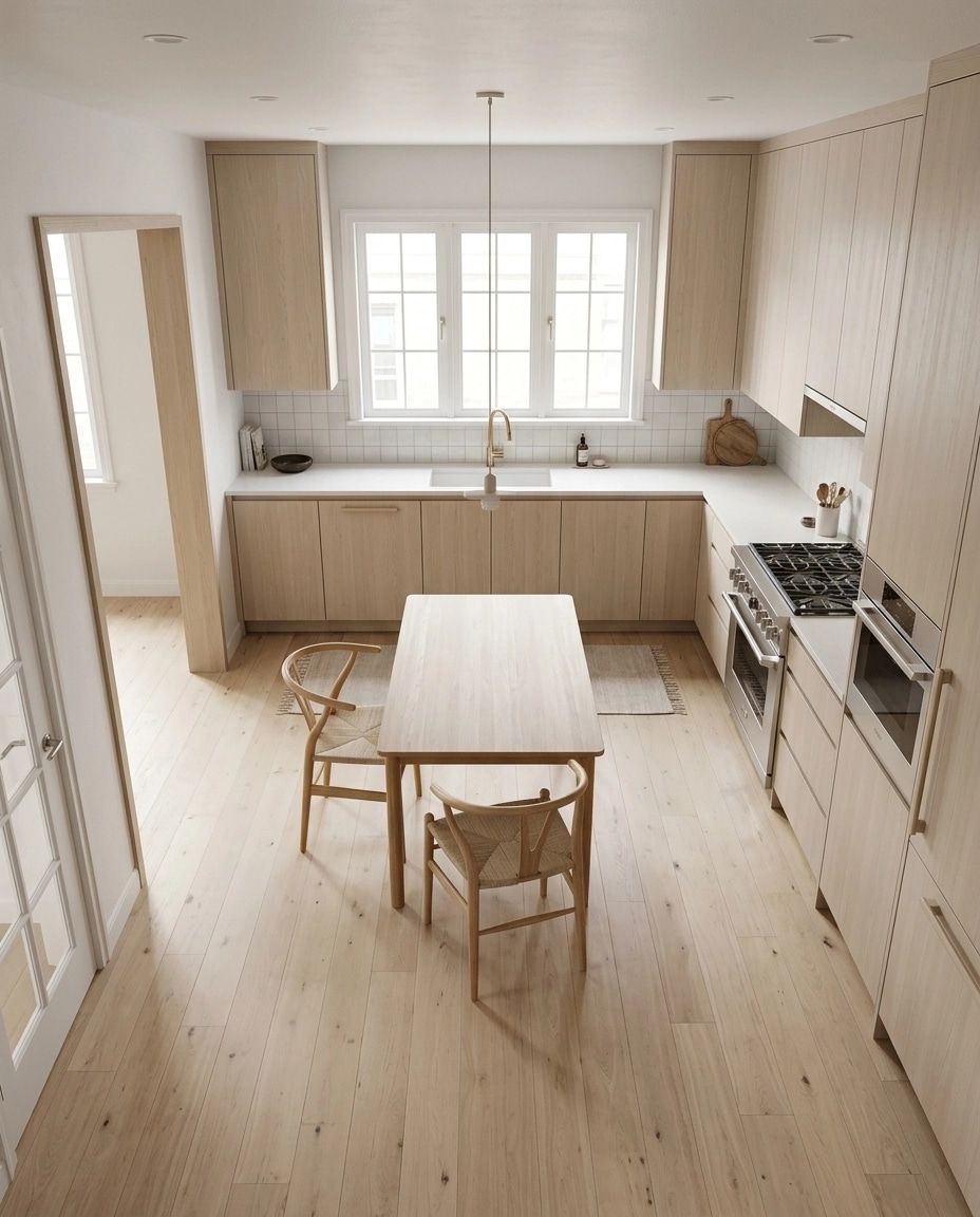 Scandinavian Cucina design — interior photo by GenRoom AI