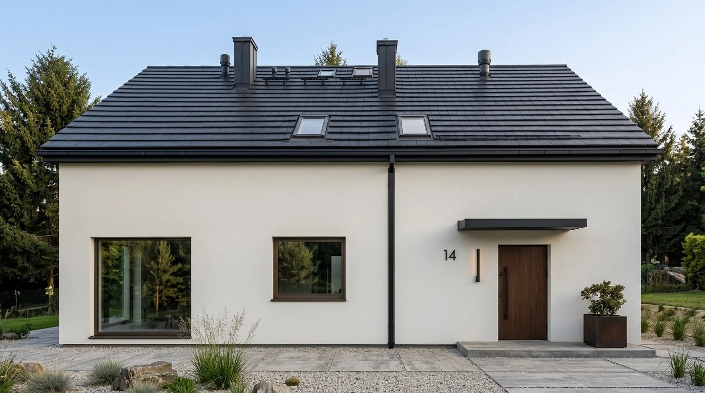 Minimalist Facade Facade design — facade photo by GenRoom AI