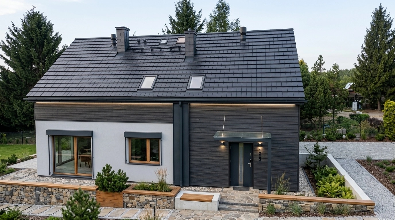Scandinavian Facade Facade design — facade photo by GenRoom AI