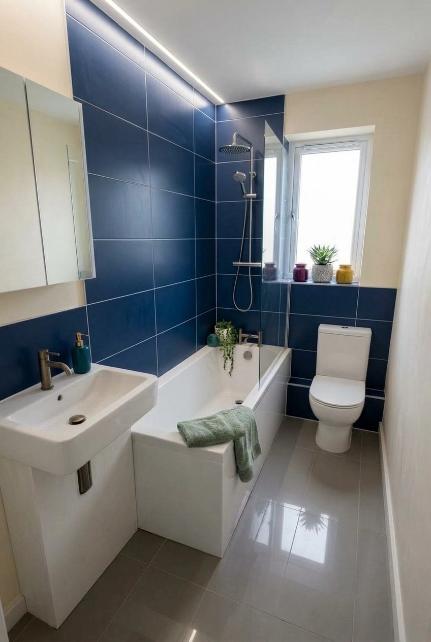 Minimalism Bathroom design — interior photo by GenRoom AI