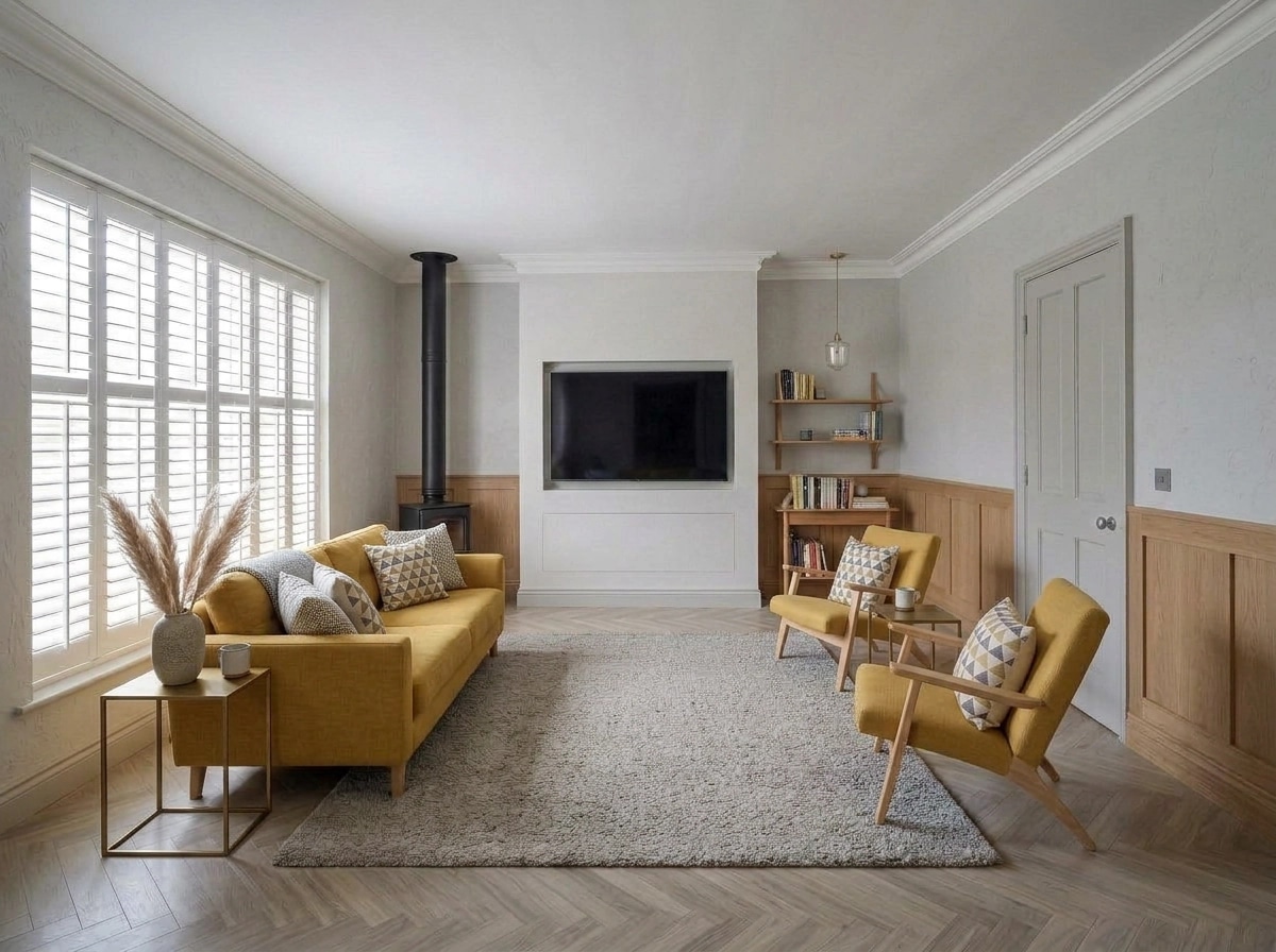 Scandinavian Living Room design — interior photo by GenRoom AI