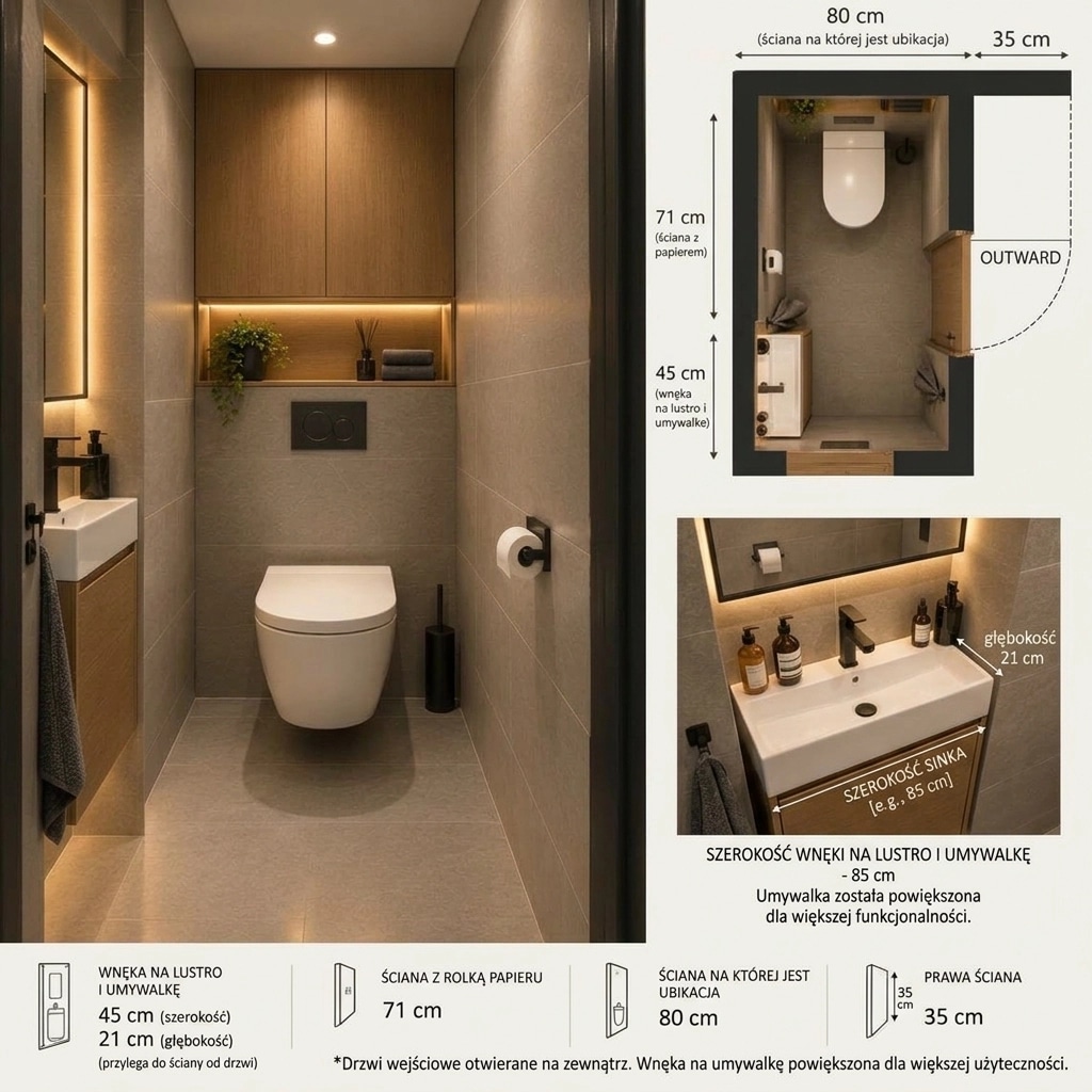 Bathroom interior in no_style style — photo by GenRoom AI