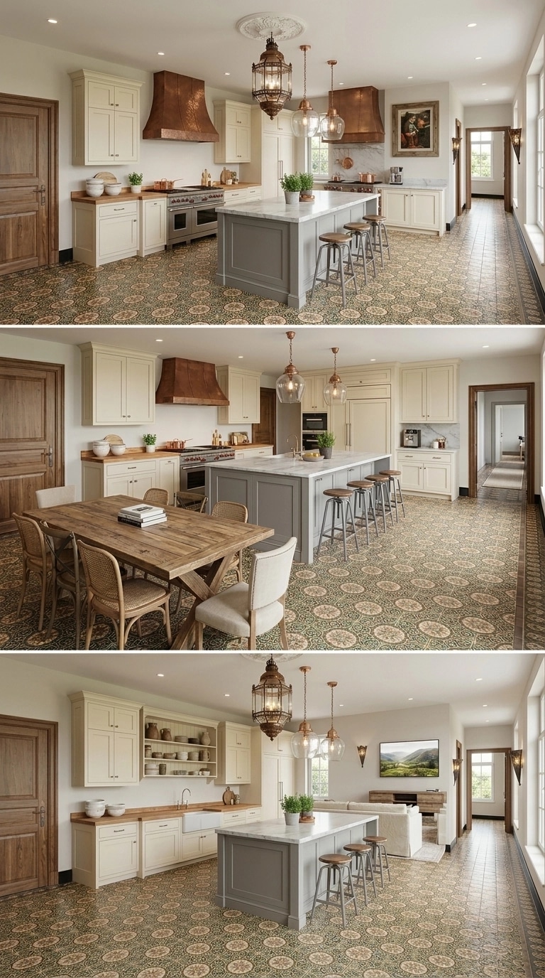 Modern Farmhouse Kitchen design — interior photo by GenRoom AI
