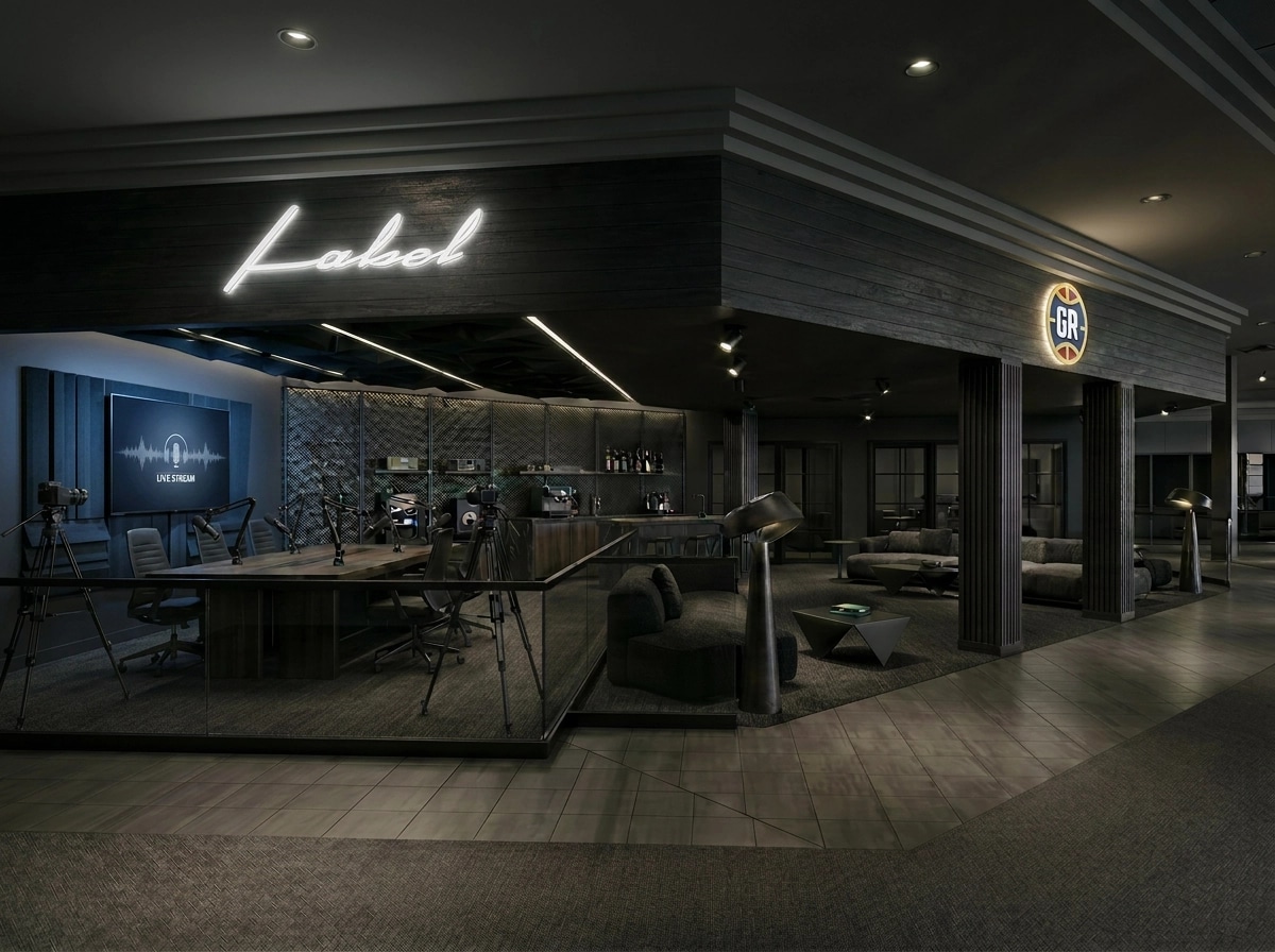 Interior design in Blacktec style — other by GenRoom AI