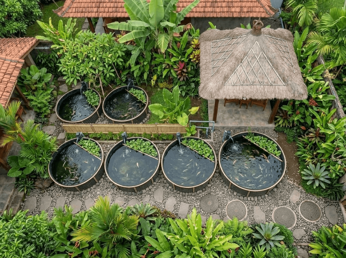 Yard design in no_style style — photo by GenRoom AI