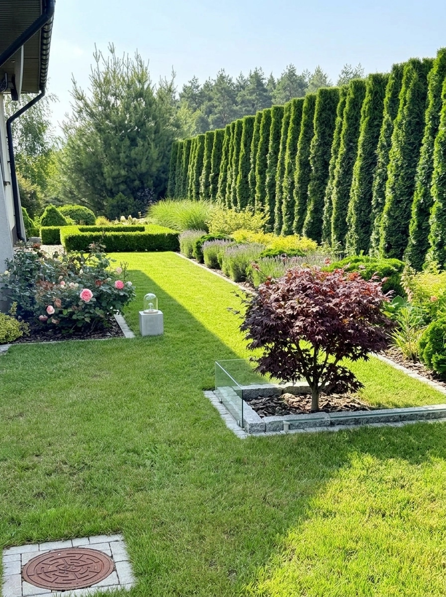 Yard design in no_style style — photo by GenRoom AI