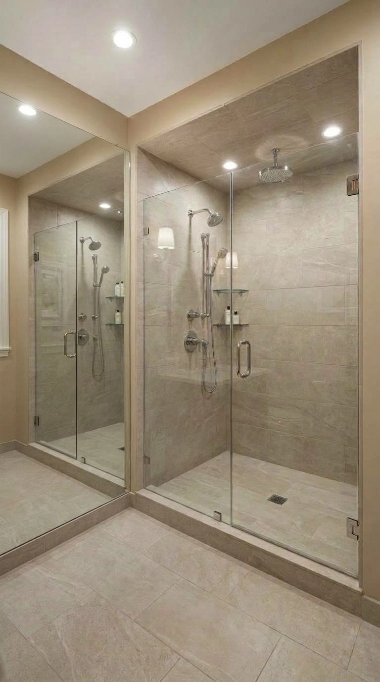 Interior design in Transitional style — Bathroom by GenRoom AI