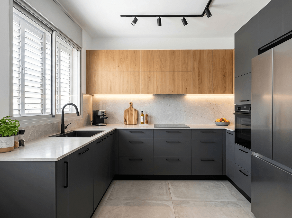 Contemporary Kitchen design — interior photo by GenRoom AI