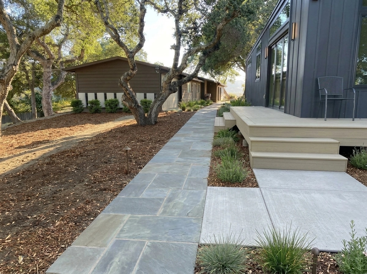 Yard design in no_style style — photo by GenRoom AI