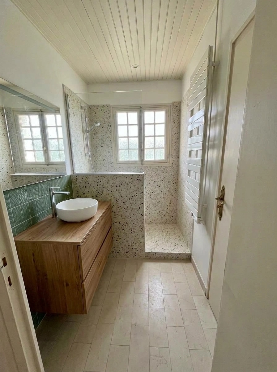 Bathroom interior in no_style style — photo by GenRoom AI
