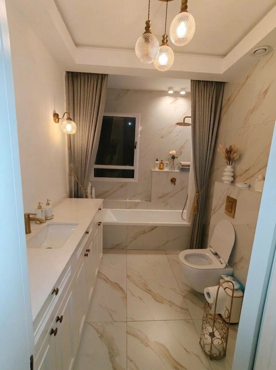 Bathroom interior in no_style style — photo by GenRoom AI