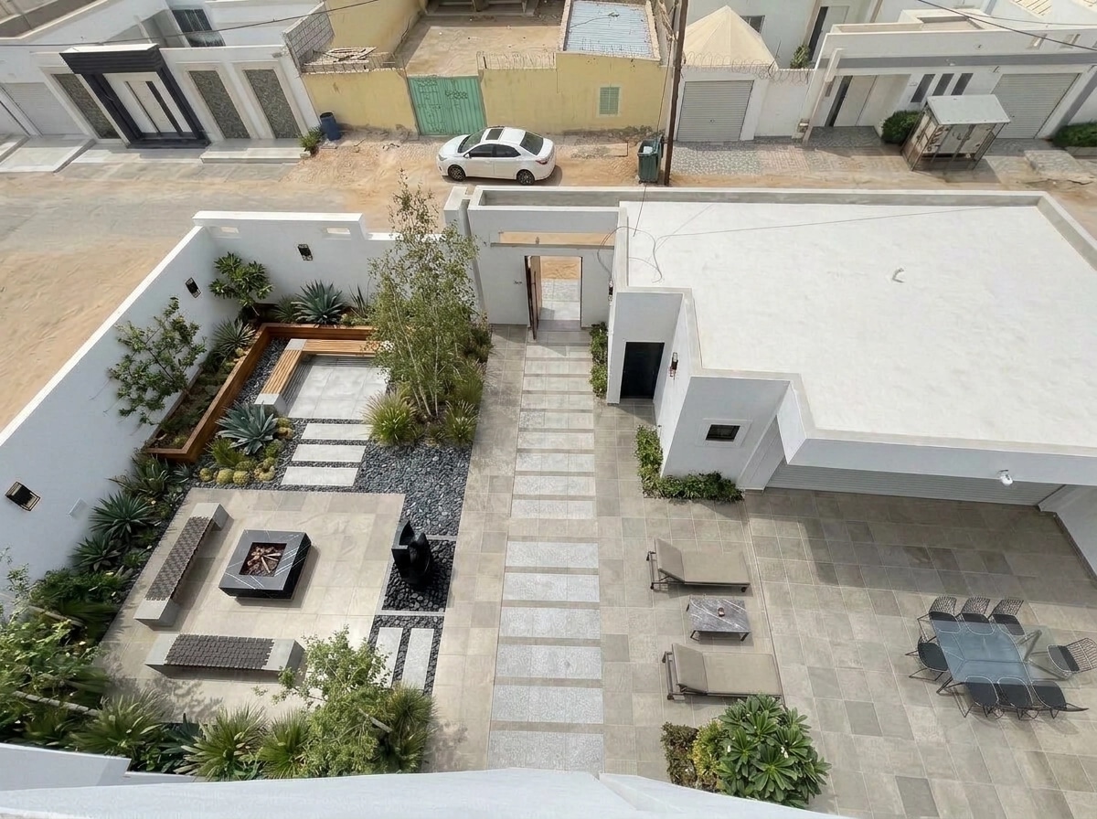 Contemporary Yard Yard design — yard photo by GenRoom AI
