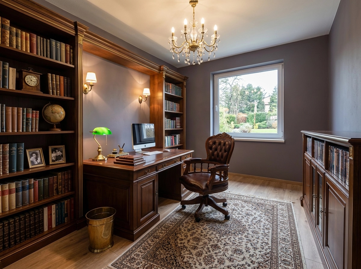 Classic Office design — interior photo by GenRoom AI