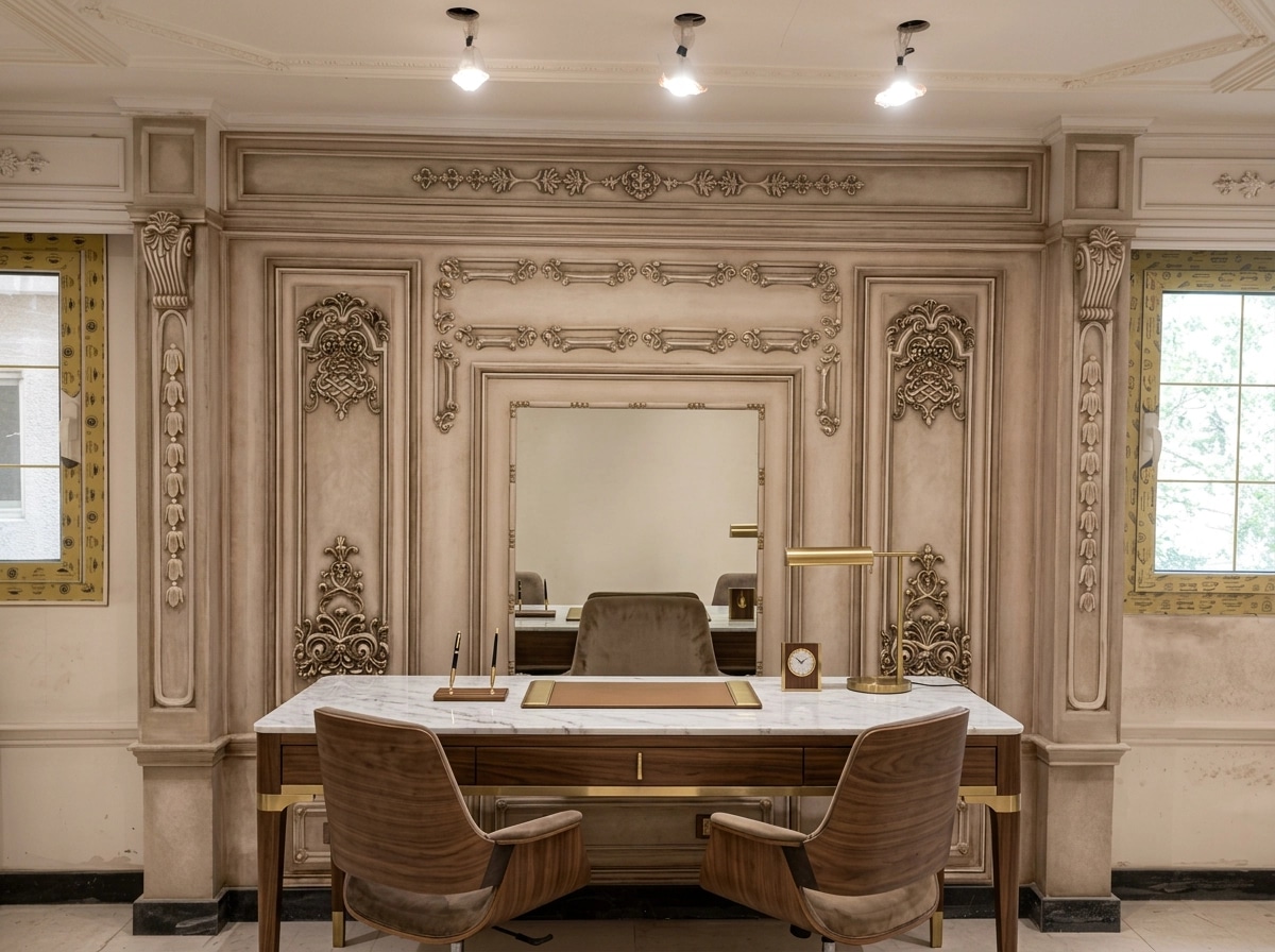 Classic Office design — interior photo by GenRoom AI