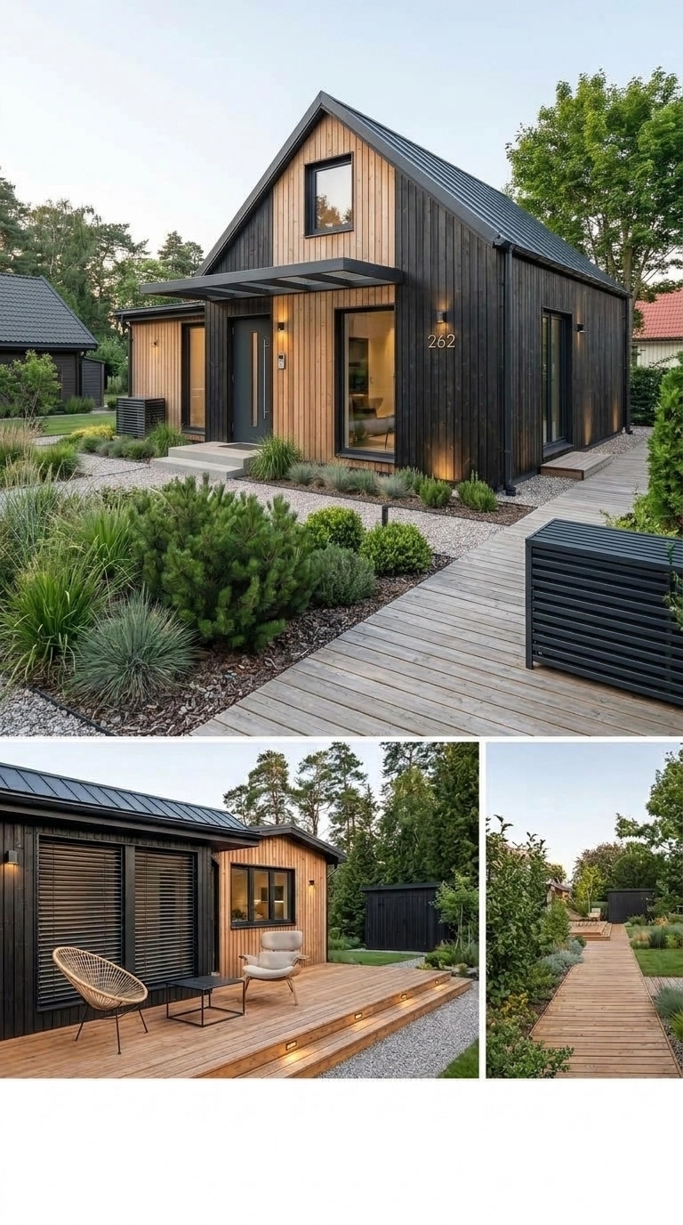 Scandinavian Facade Facade design — facade photo by GenRoom AI