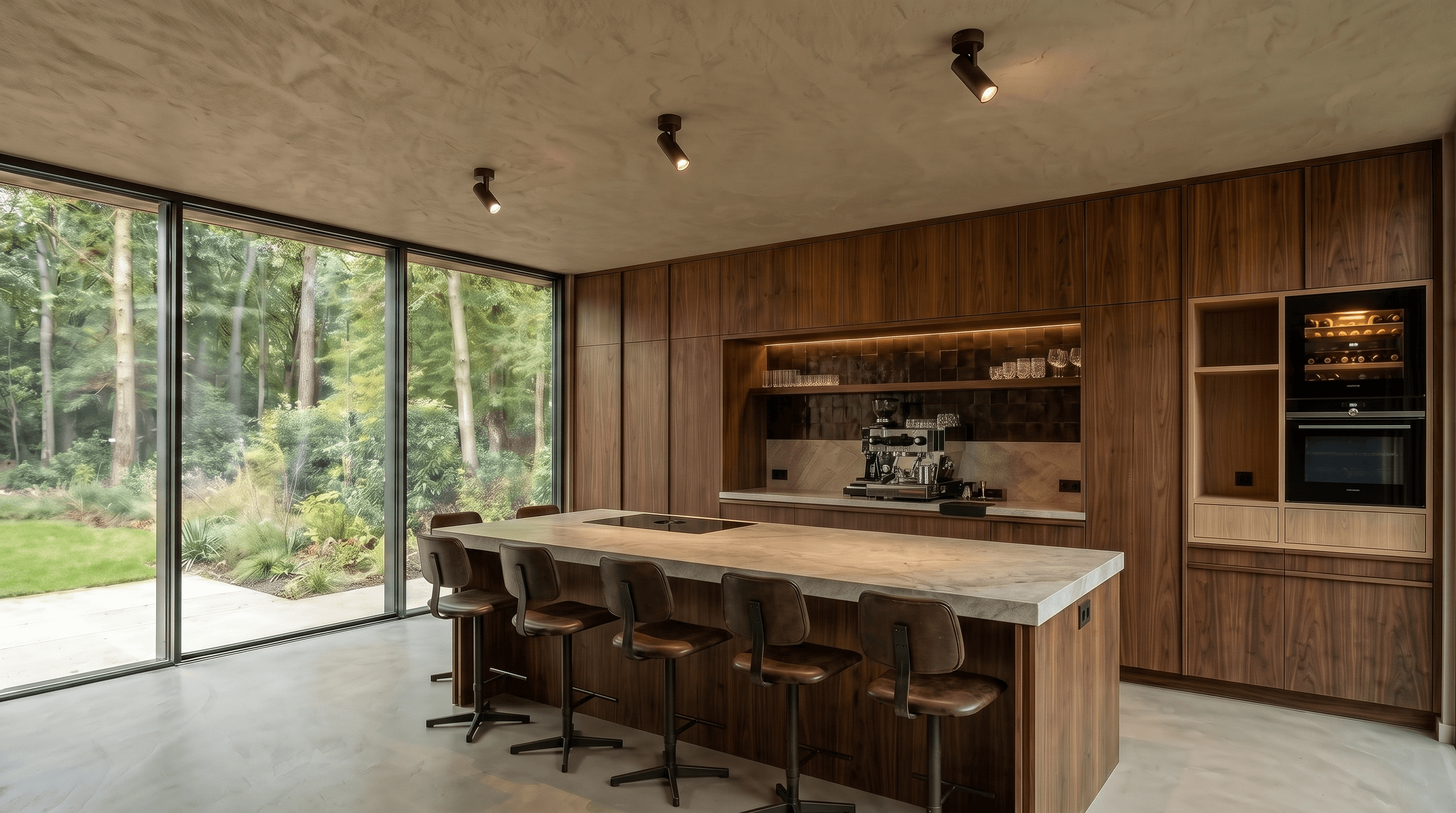 Kitchen interior in no_style style — photo by GenRoom AI
