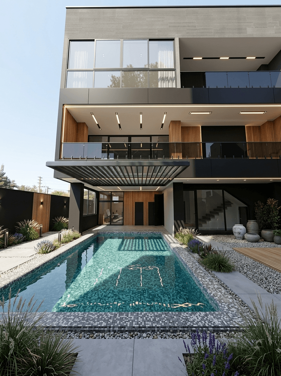 Contemporary Yard Yard design — yard photo by GenRoom AI