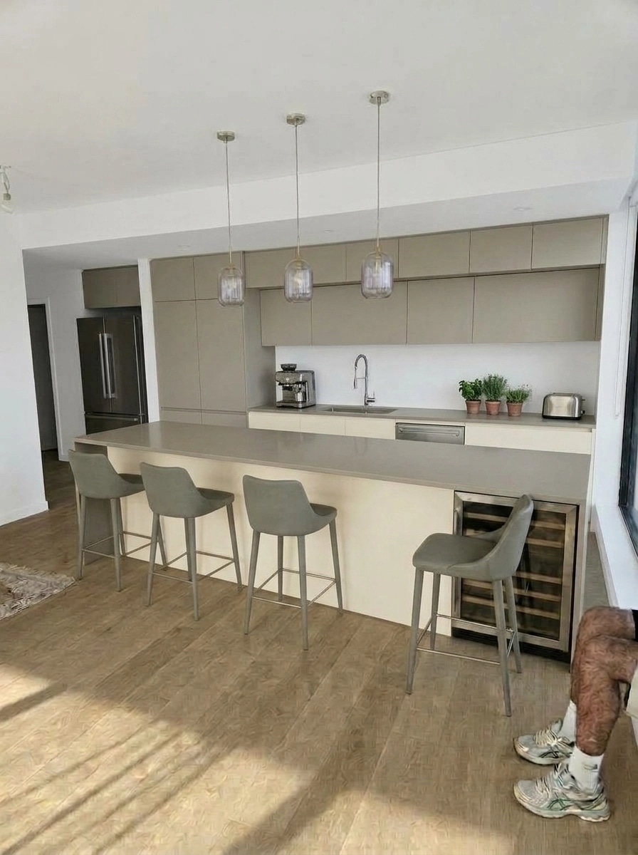 Kitchen interior in no_style style — photo by GenRoom AI