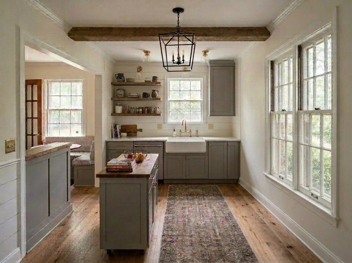 Modern Farmhouse Kitchen design — interior photo by GenRoom AI