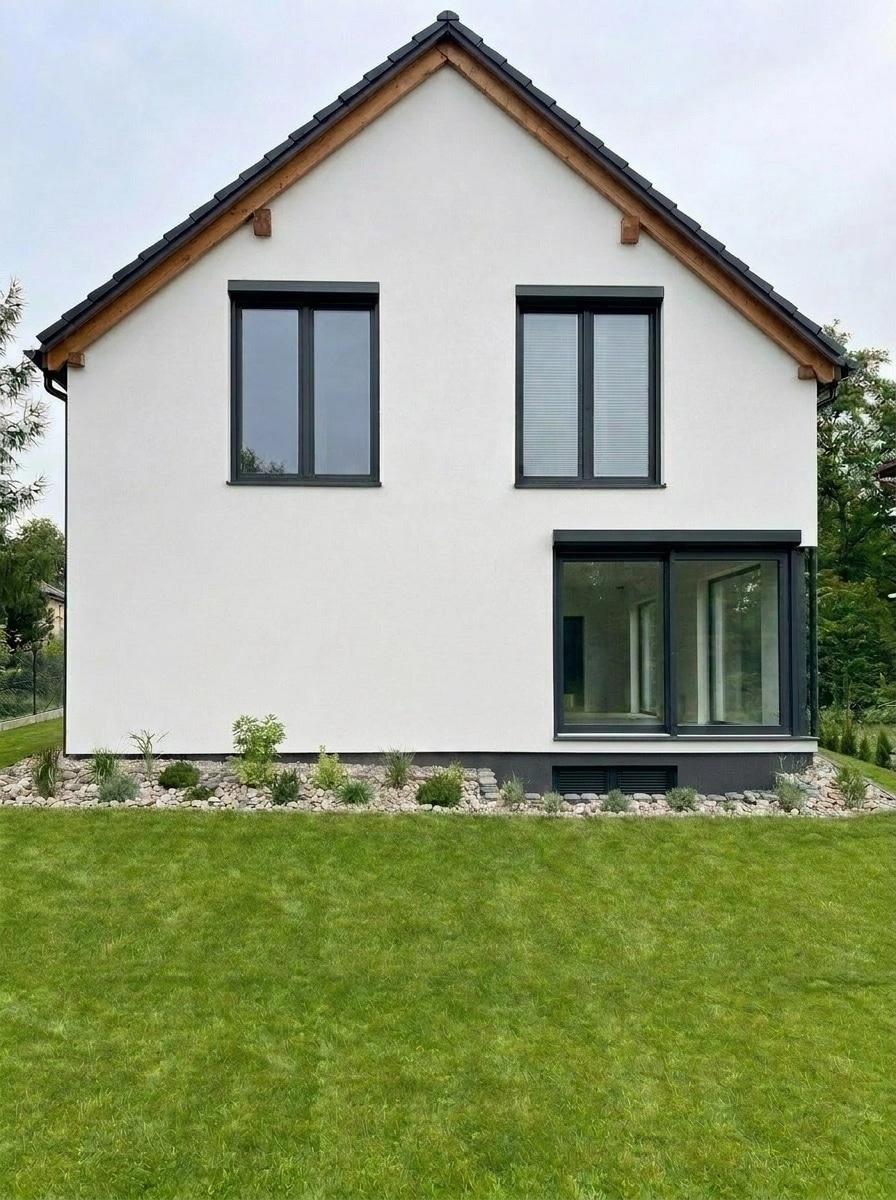 Contemporary Facade Fasad design — facade photo by GenRoom AI