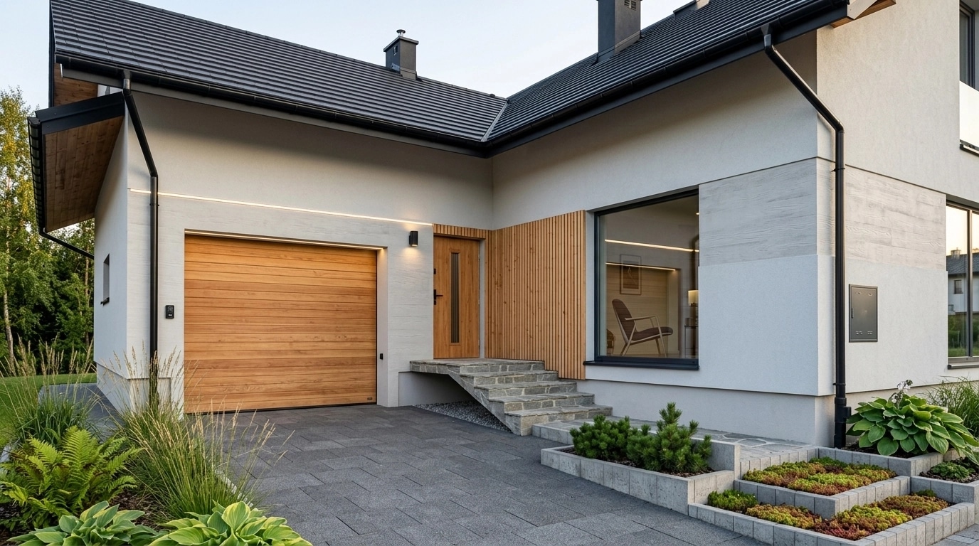 Scandinavian Facade Facade design — facade photo by GenRoom AI