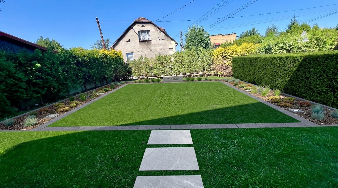 Yard design in no_style style — photo by GenRoom AI