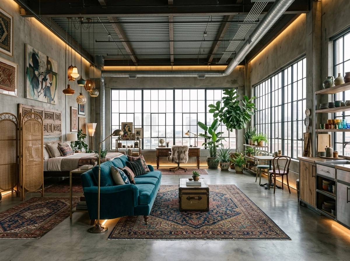 Interior design in Eclectic style — studio by GenRoom AI