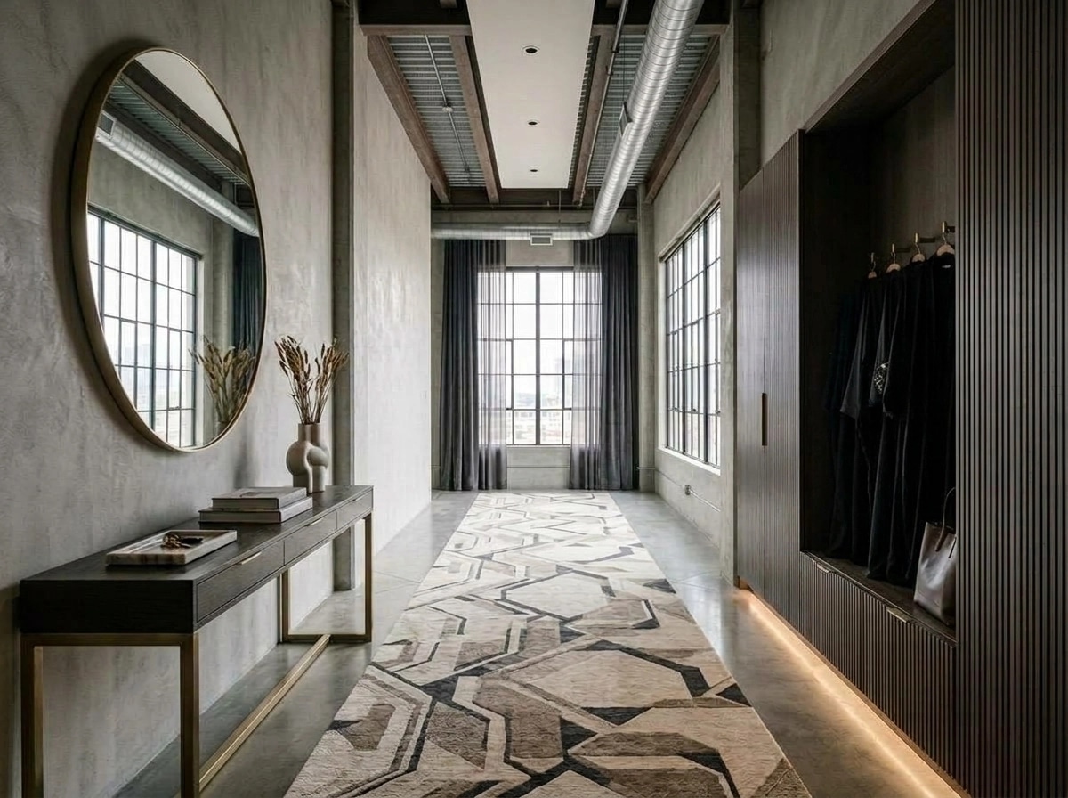 Contemporary Hallway design — interior photo by GenRoom AI