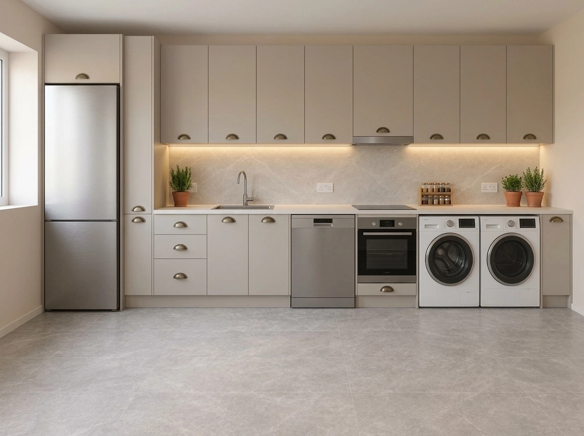 Kitchen interior in no_style style — photo by GenRoom AI