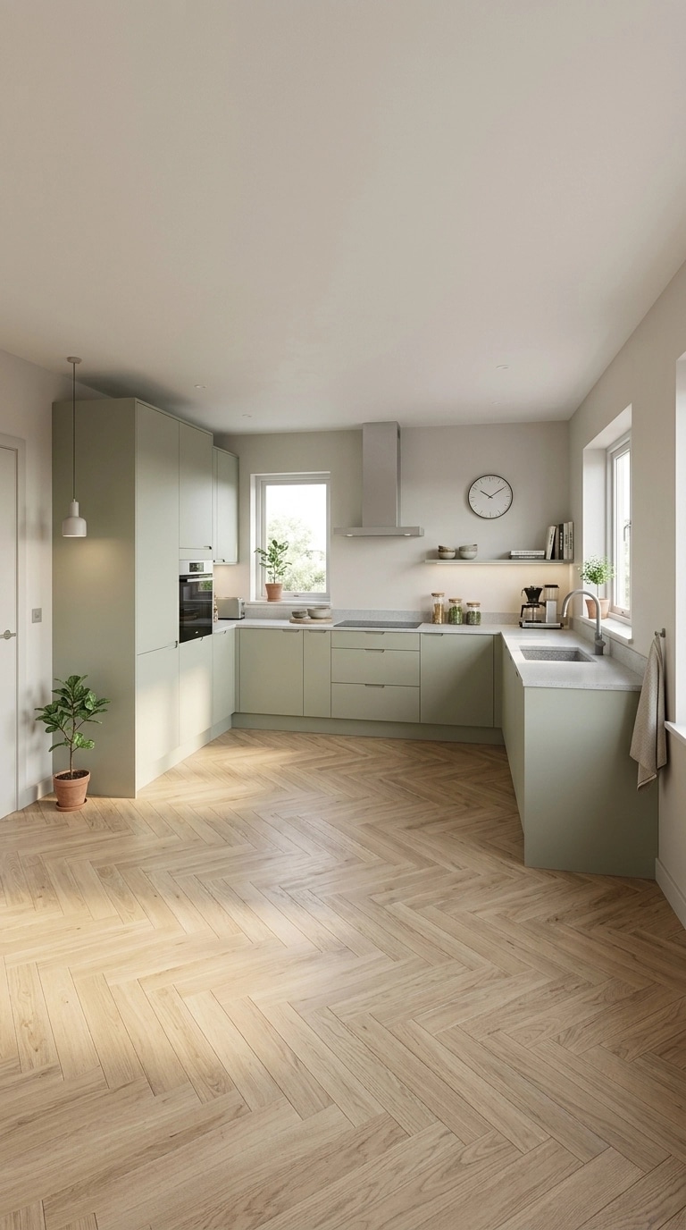 Scandinavian Dapur design — interior photo by GenRoom AI