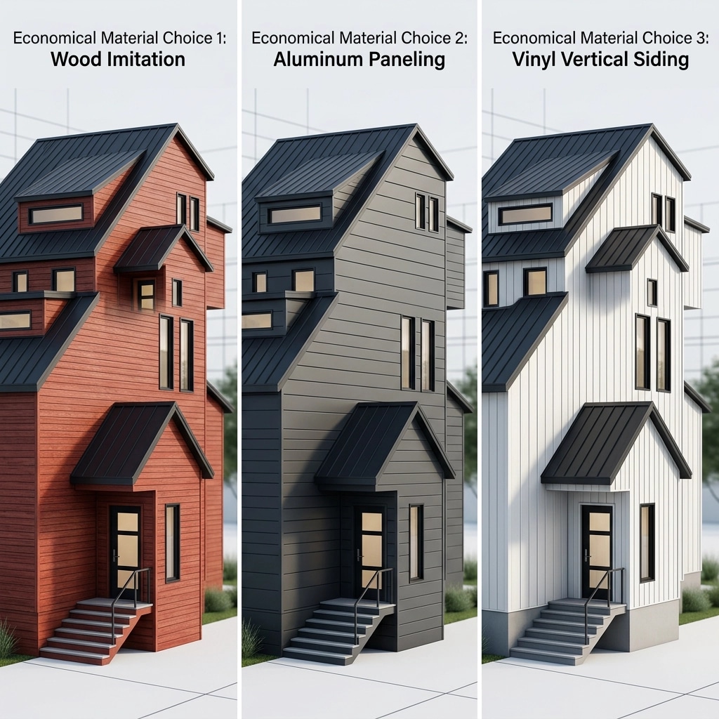 Minimalist Facade Facade design — facade photo by GenRoom AI
