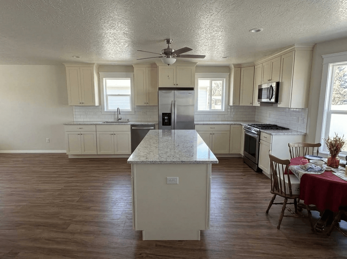 Kitchen interior in no_style style — photo by GenRoom AI