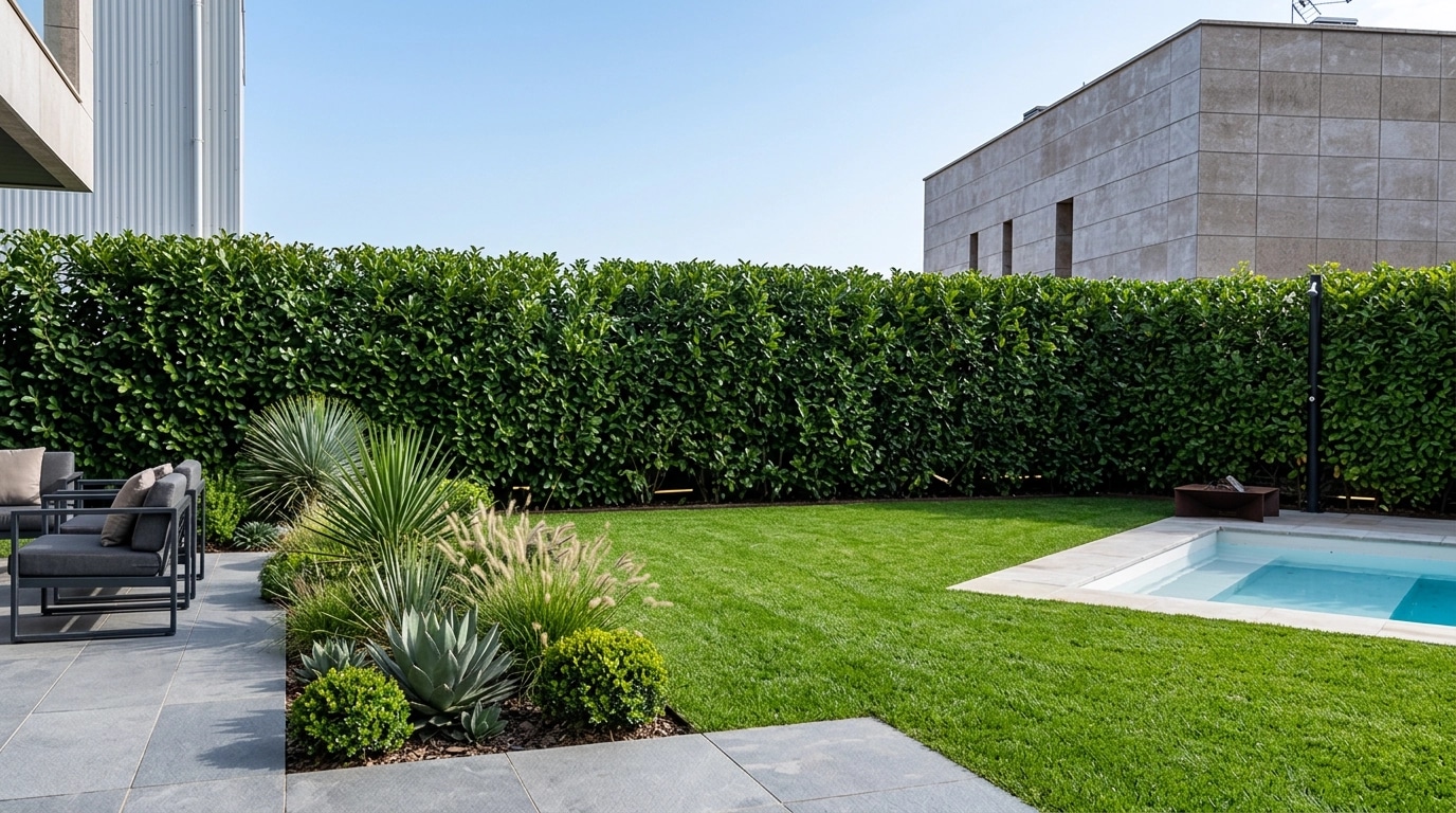 Landscape design in Contemporary Yard style — Yard by GenRoom AI