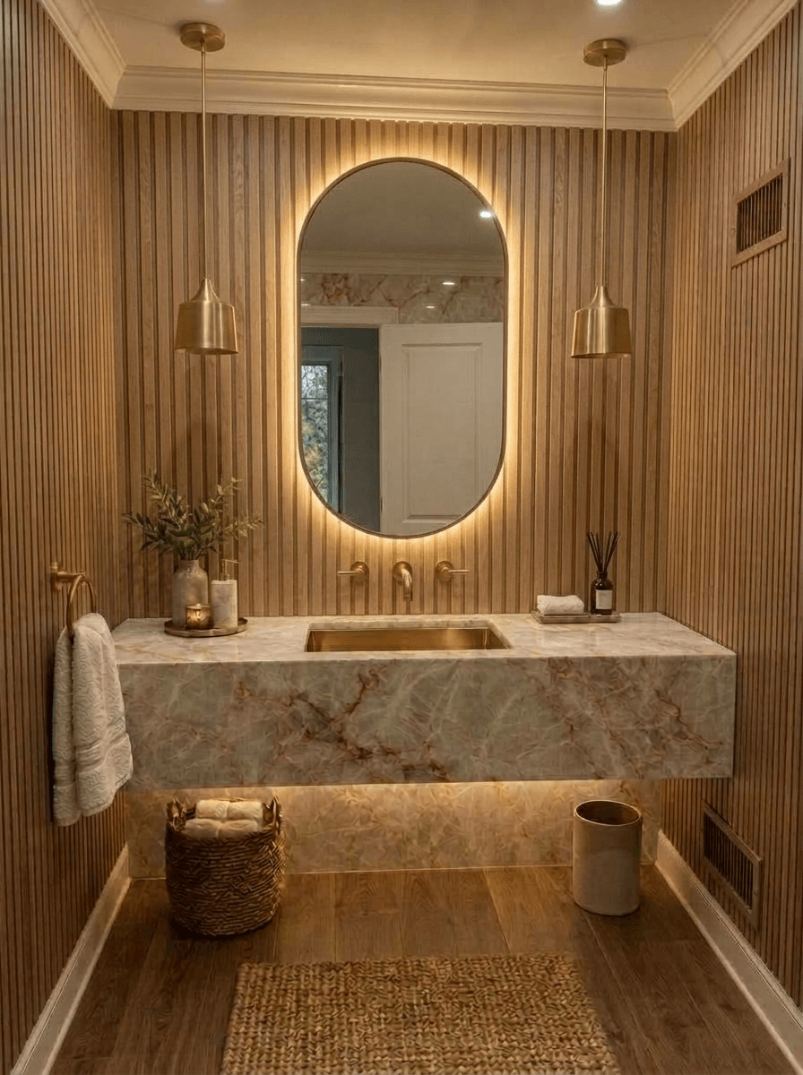 Bathroom interior in no_style style — photo by GenRoom AI