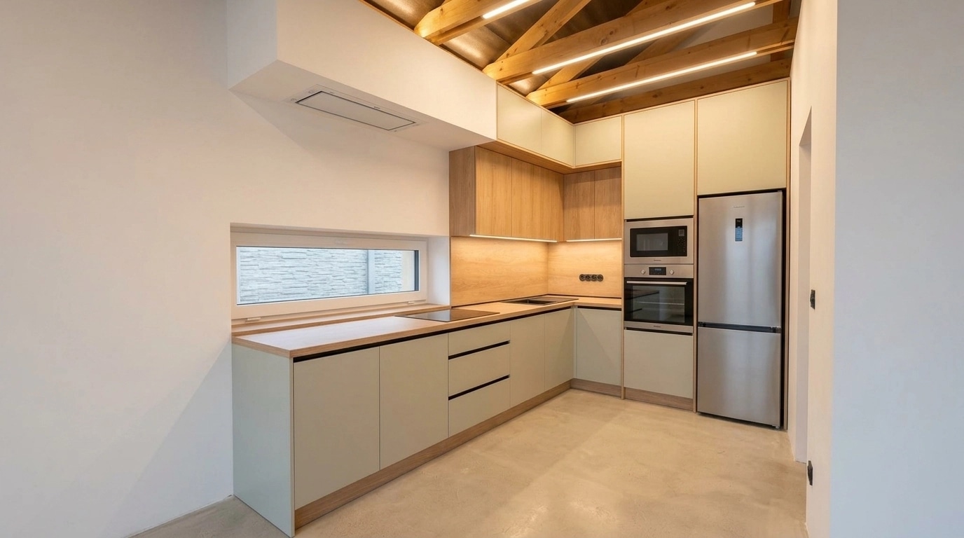 Contemporary Kitchen design — interior photo by GenRoom AI