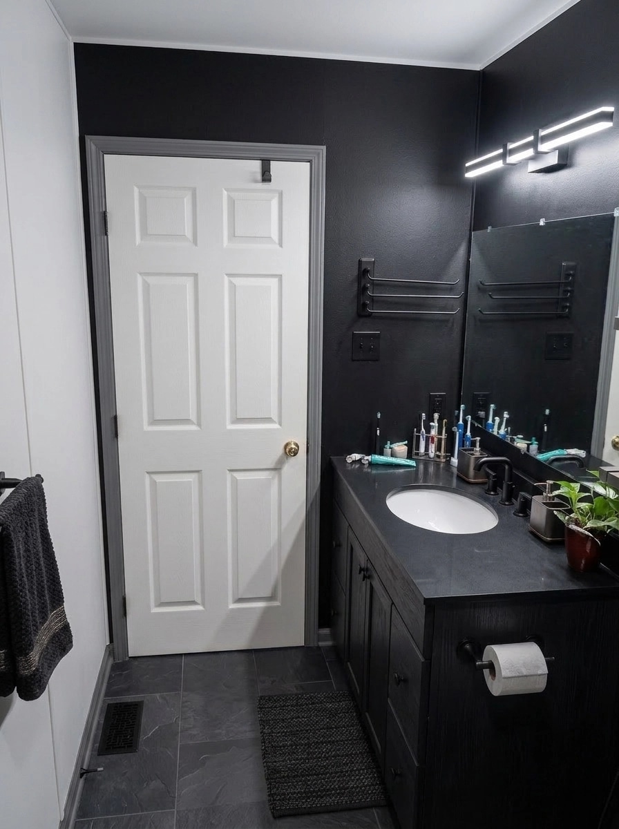Blacktec Banyo design — interior photo by GenRoom AI