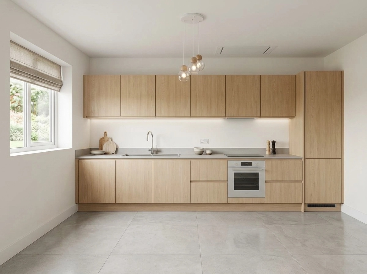 Interior design in Scandinavian style — Kitchen by GenRoom AI