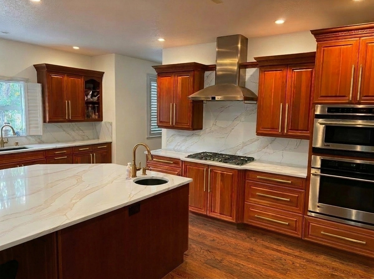 Interior design in Coastal / Hamptons style — Kitchen by GenRoom AI