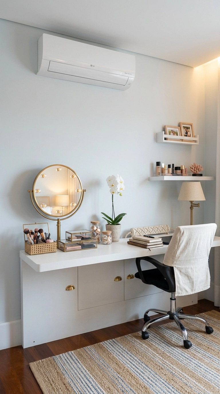 Interior design in Coastal / Hamptons style — Office by GenRoom AI