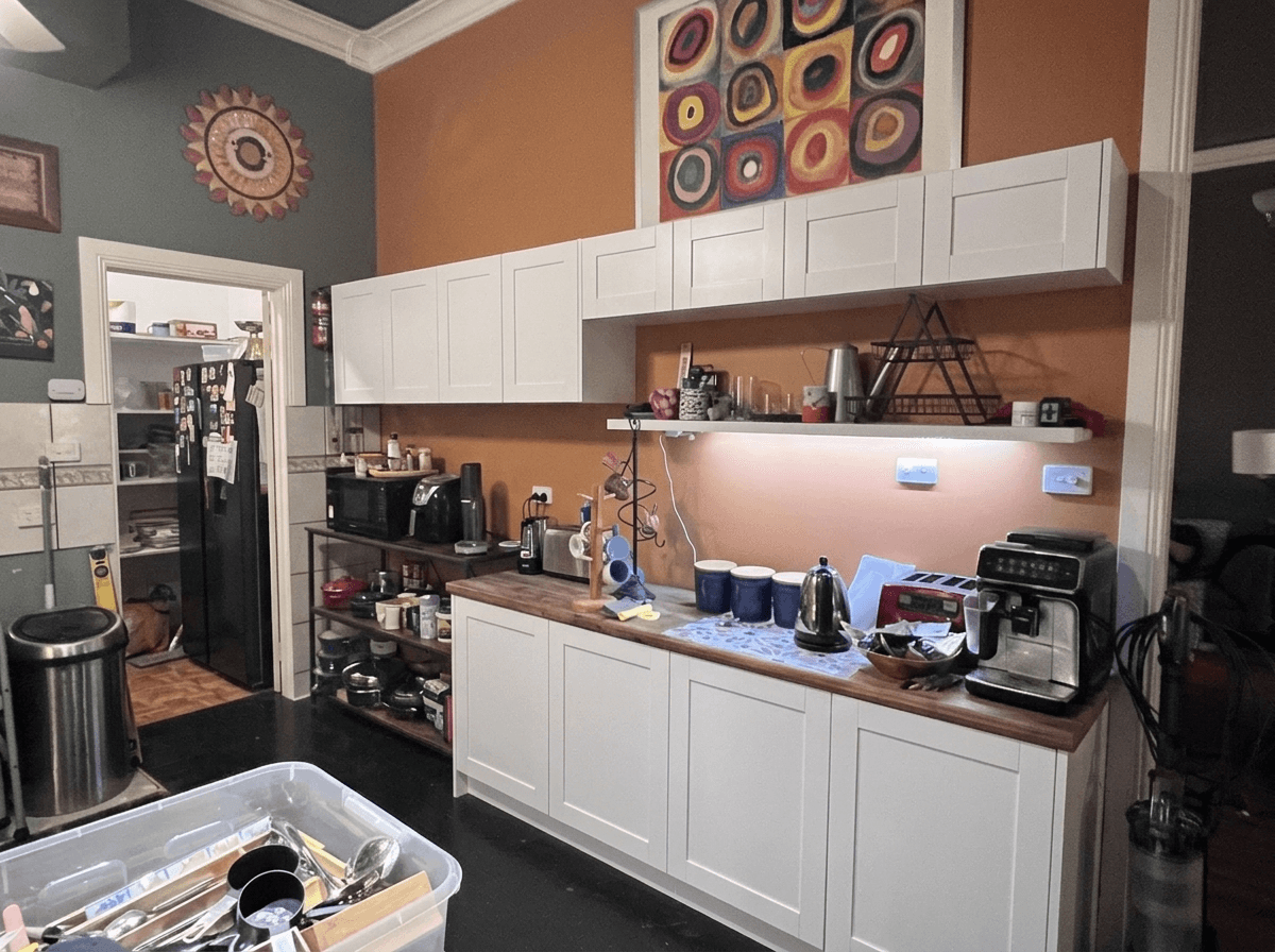 Kitchen interior in no_style style — photo by GenRoom AI