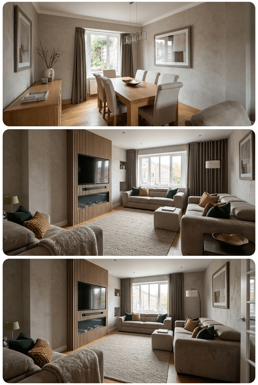 Interior design in Contemporary style — Living Room by GenRoom AI