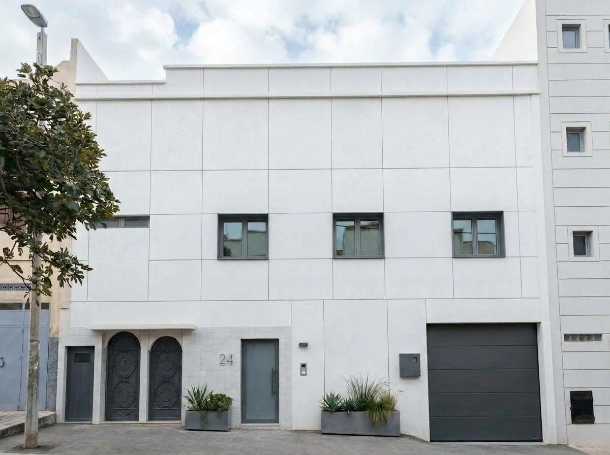 Minimalist Facade Facade design — facade photo by GenRoom AI