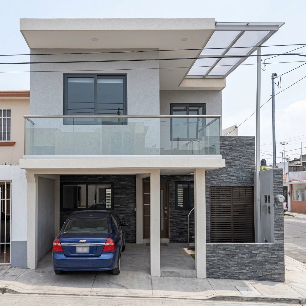 Contemporary Facade Facade design — facade photo by GenRoom AI